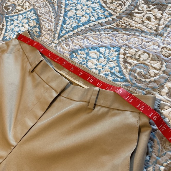 Brooks Brothers 100% Cotton Ladies Khaki Casual Pants - Size 6 - Picture 11 of 12